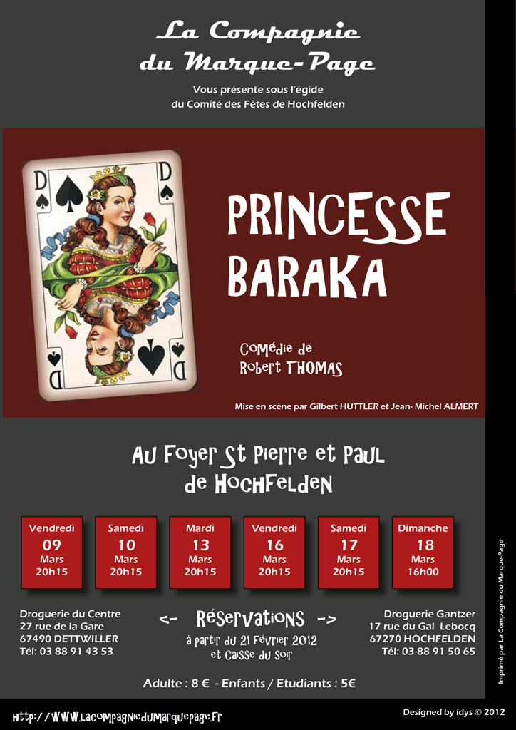 Princesse Baraka, de Robert Thomas