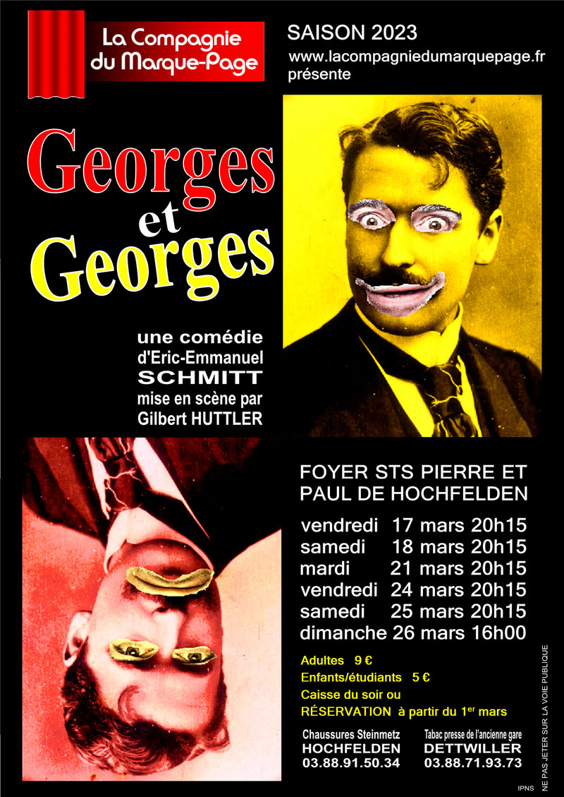 Georges et Georges, de Eric Emmanuel Schmitt